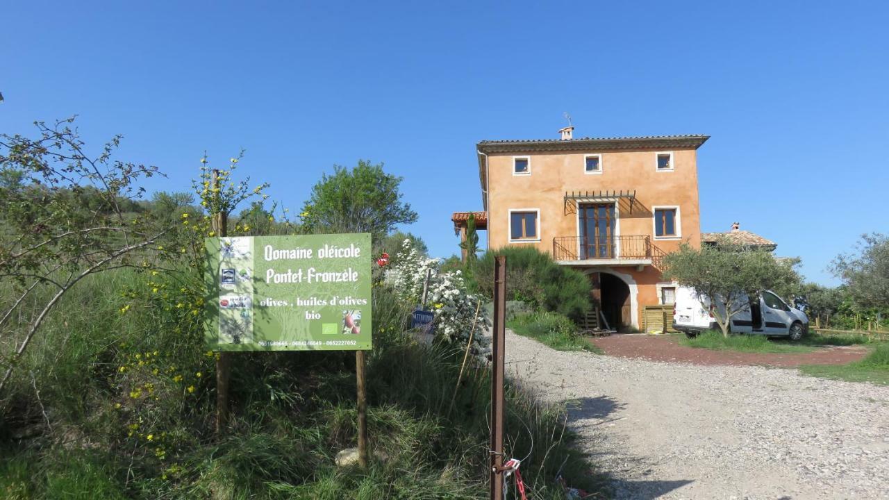 maison d'hôtes, Eco-Domaine&Spa de Pontet-Fronzèle Lagorce (Ardeche) Exterior foto